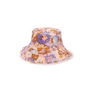 Zimmermann Floral Bucket Hat - Purple, Pink, and Brown